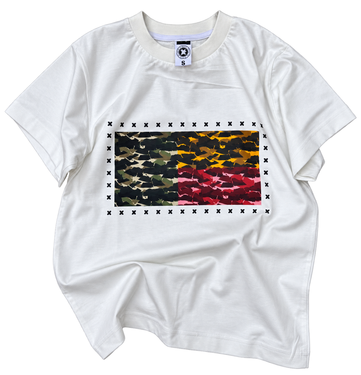 Koffi Nation Camo Flag Tee