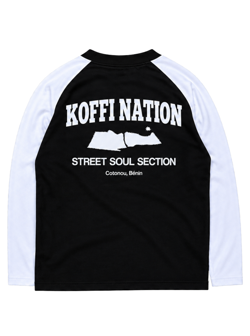 Manches longues raglan Koffi Nation