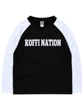 Manches longues raglan Koffi Nation